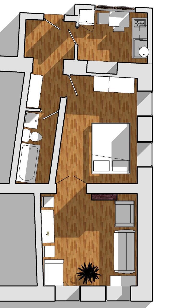Authentic Apartment In The Centre Chişinau Exteriör bild